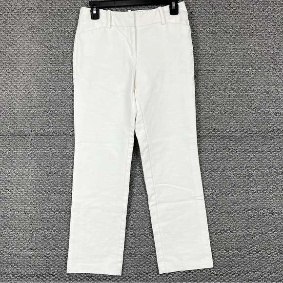 Ann Taylor factory women’s curvy white dress pants size 2P preowned - Picture 1 of 14